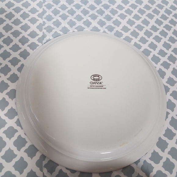 Dansk Bistro Christianshavn Cereal Bowl and Plate Blue - Picture 7 of 8